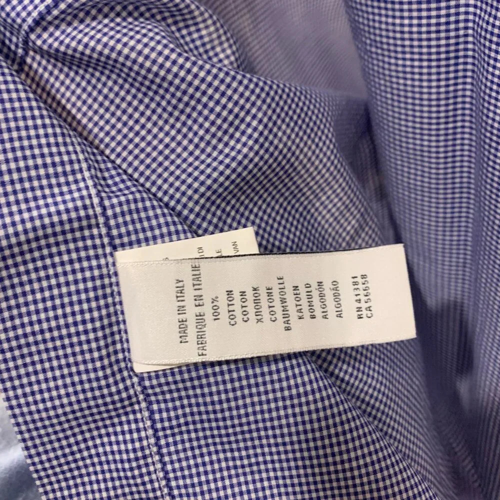 Mens Ralph Lauren Woven Button Down S NWT -B5 - Picture 3 of 4